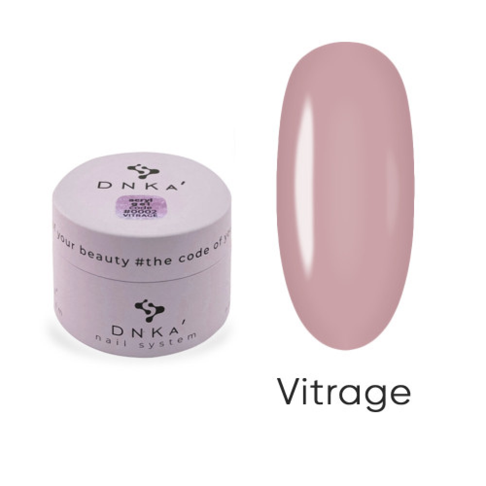 Акригель в банке Acryl Gel DNKa #0002 Vitrage, 30 ml
