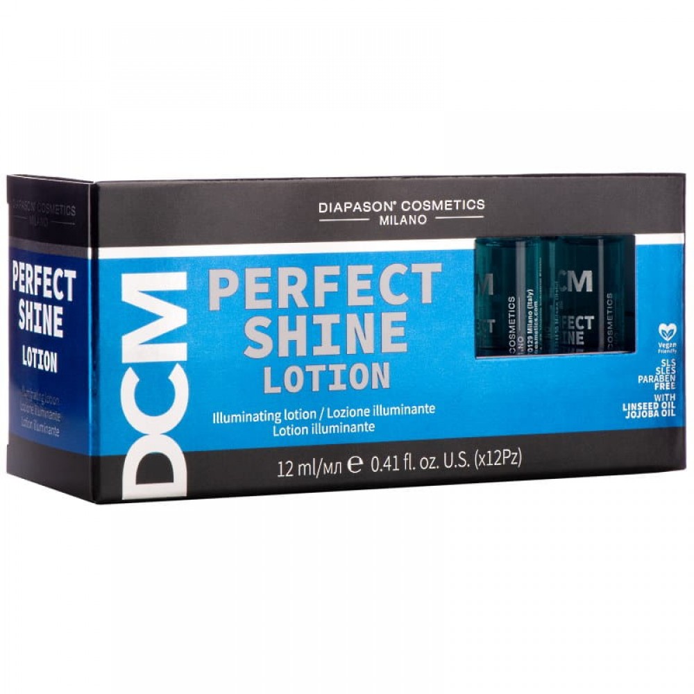 Лосьон для блеска DCM Perfect Shine Lotion, 12×12 мл