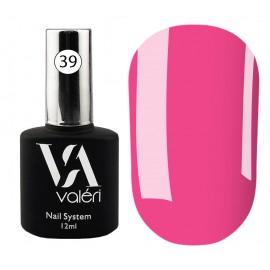 Цветная база Valeri French Base Neon №39, розовая, 12 мл