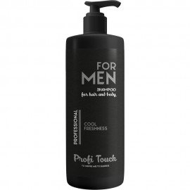 Шампунь мужской для тела и волос for MEN Profi Touch, 1000 мл