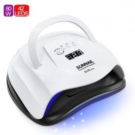 LED+UV SUN X PLUS 80W с ручкой, гарантия 3 месяца