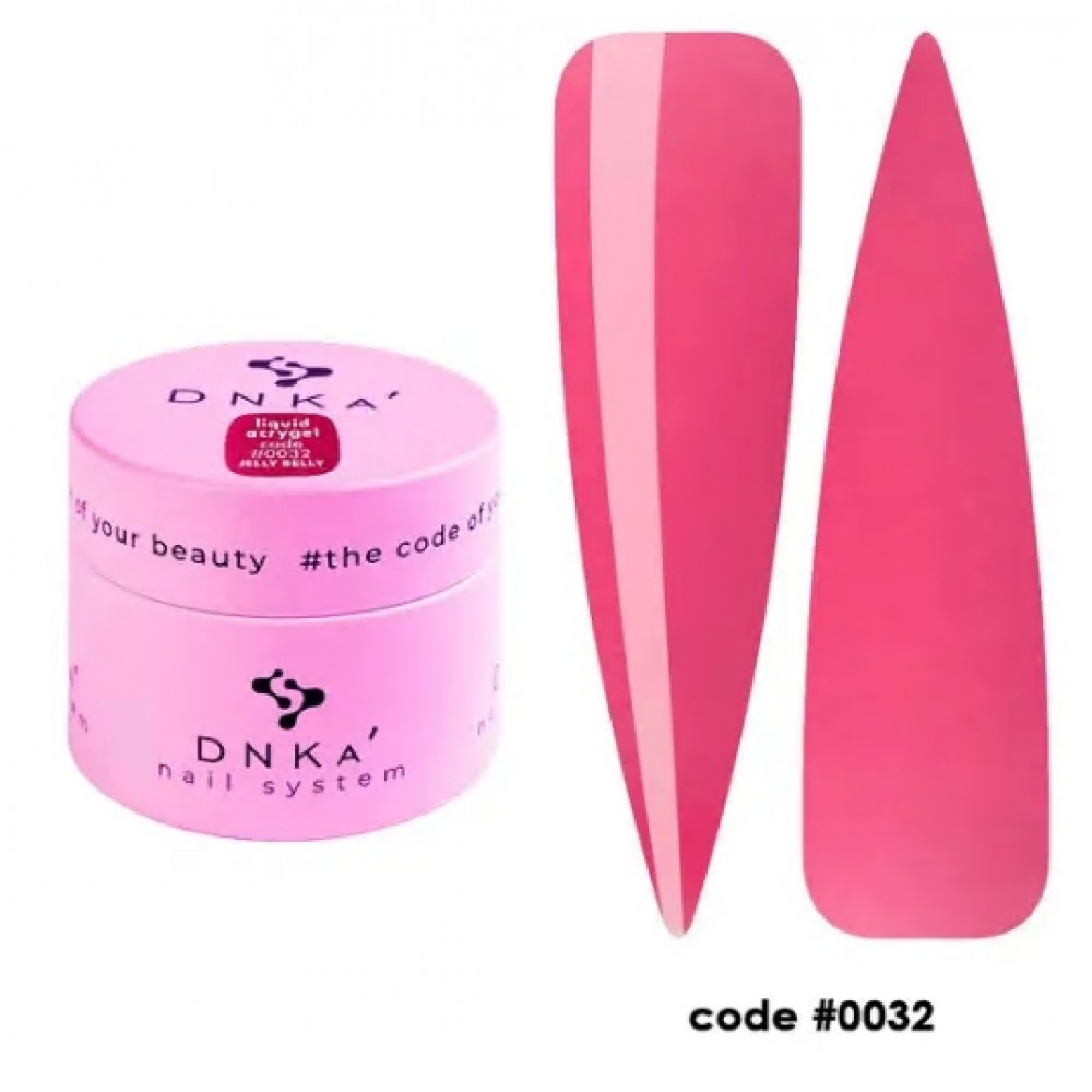 Жидкий гель в банке Liquid Acrygel DNKa, 15 ml #0032 Jelly Belly