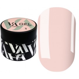 Гель для моделирования Valeri Builder Gel 001, 15 мл (Нюдовый 1)