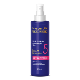 Лак для волос Экстрасильной фиксации Master Lux Professional, 250 мл
