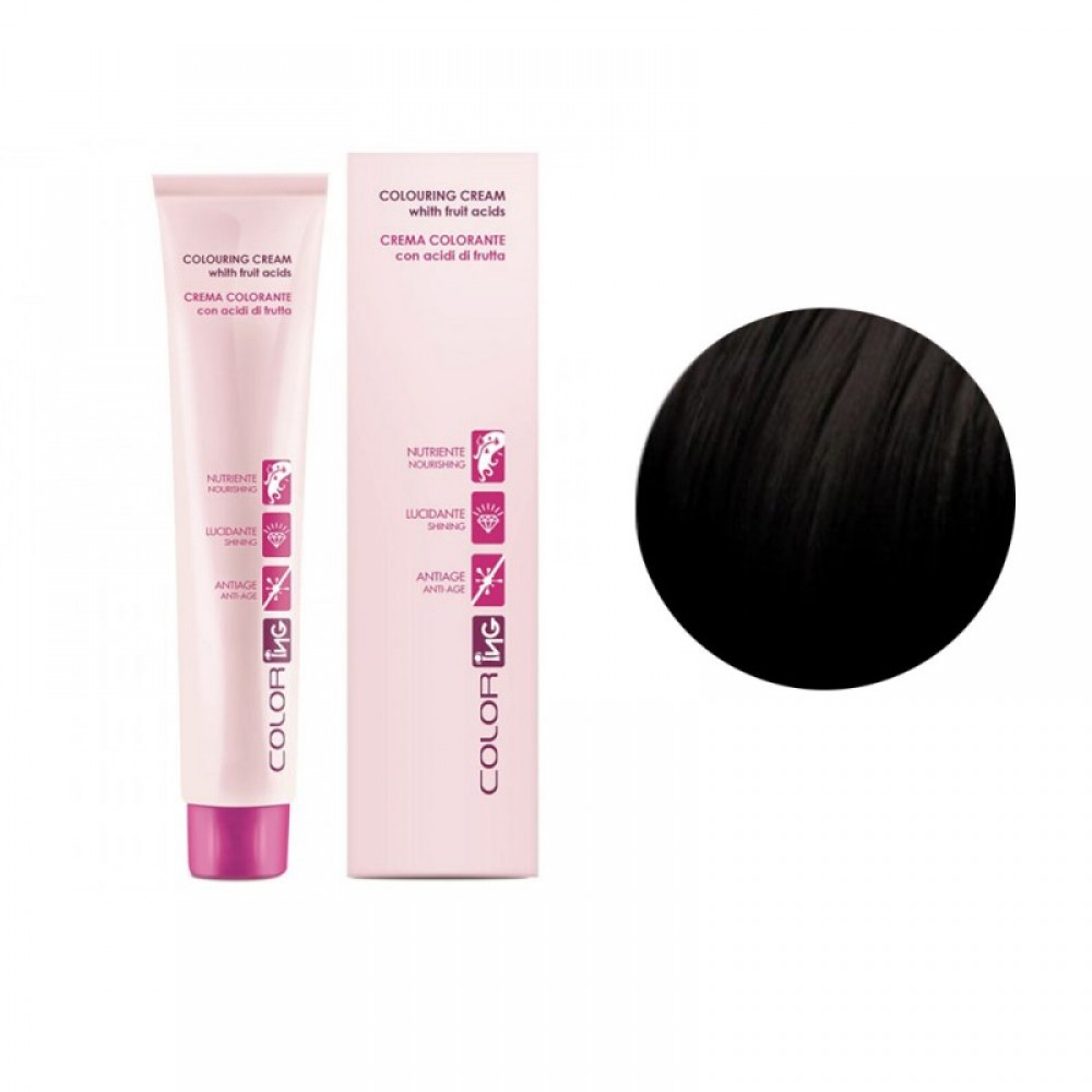 1.0 Крем-краска профессиональная ING Professional Color черный, 100 мл