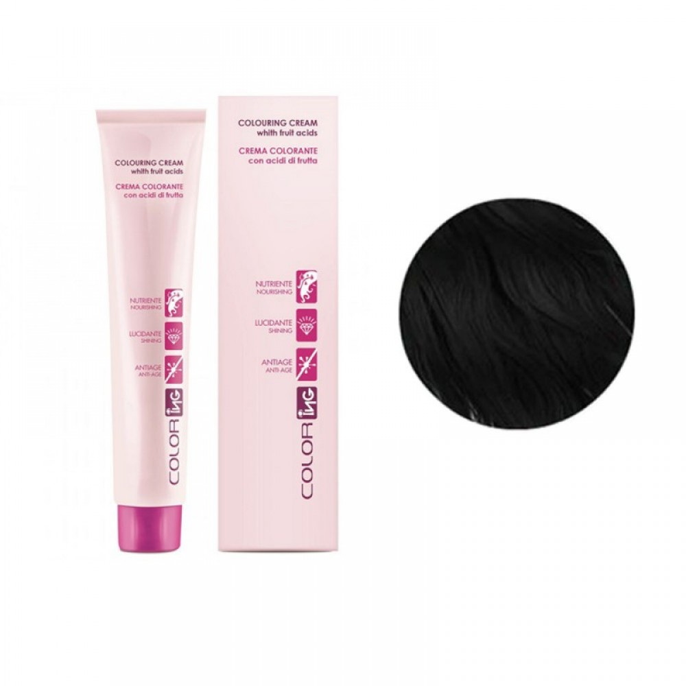 1.10 Крем-фарба професійна ING Professional Color синьо-чорний, 100 мл