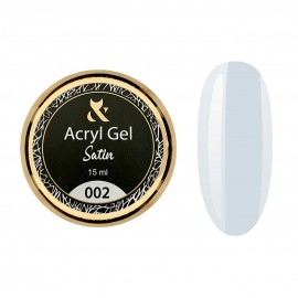 Акрил-гель для ногтей F.O.X Acryl gel Satin 002, 15 мл