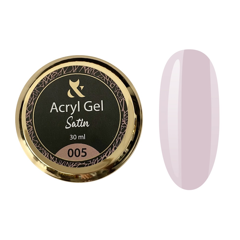 Акрил-гель для нігтів F.O.X Acryl gel Satin 005, 30 мл