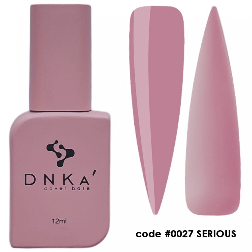Камуфлирующая база DNKa Cover Base, 12 ml #0027 Serious