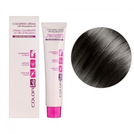 6.17 Крем-фарба для волосся ING Professional Color Cream with Macadamia oil блондин темне дерево, 60 мл