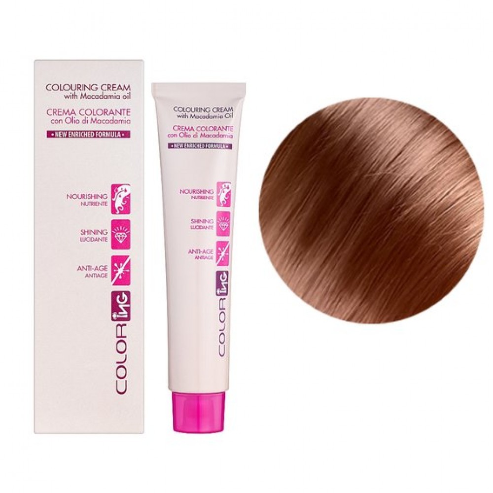 9.2S Крем-краска для волос ING Professional Colouring Cream with Macadamia oil экстра светлый блондин лесной орех, 60 мл