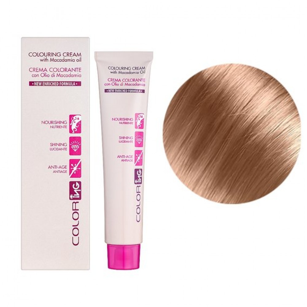 12.62 Крем-краска для волос ING Professional Colouring Cream with Macadamia oil ультра блонд розовый, 60 мл