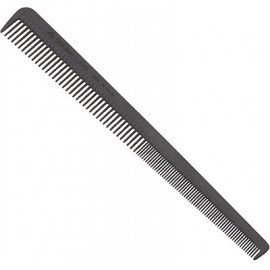 Расческа скошенная 02215 для мужчин, карбон Eurostil Special Barber Comb