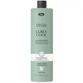 Бессульфатный шампунь для кудрявых и волнистых волос Lisap Curly Cool Elasticizing Shampoo, 1000 мл