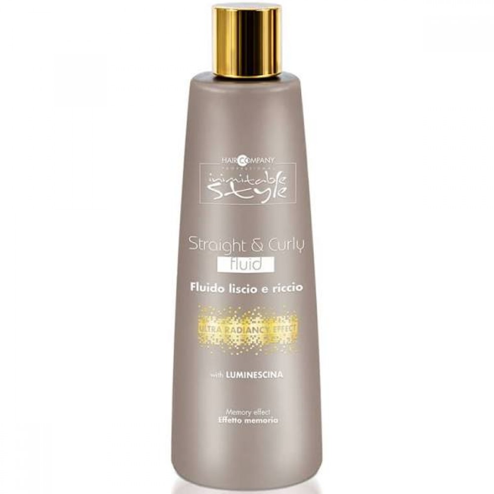 Флюид для укладки прямых и вьющихся волос Hair Company Inimitable Style, 200 мл