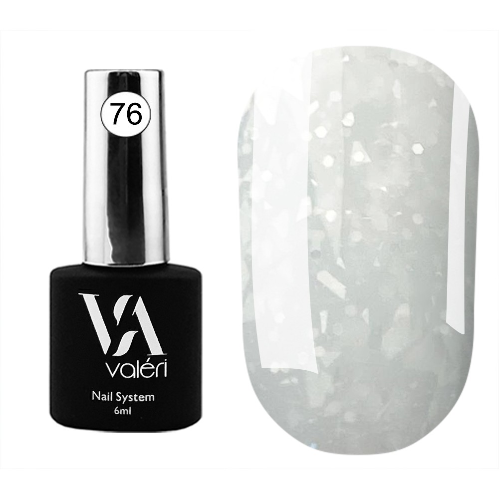 База для гель-лака Valeri Base Flakes №76, 6 мл