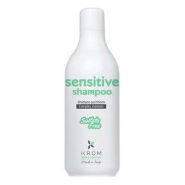 Безсульфатний шампунь для щоденного використання Krom Sensitive Shampoo, 1000 мл