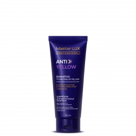 Шампунь для нейтрализации желтизны Master LUX professional Anti-Yellow, 75 мл