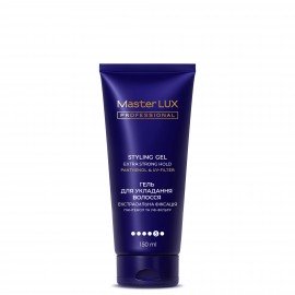 Гель для укладки волос экстрасильной фиксации Master LUX professional, 150 мл