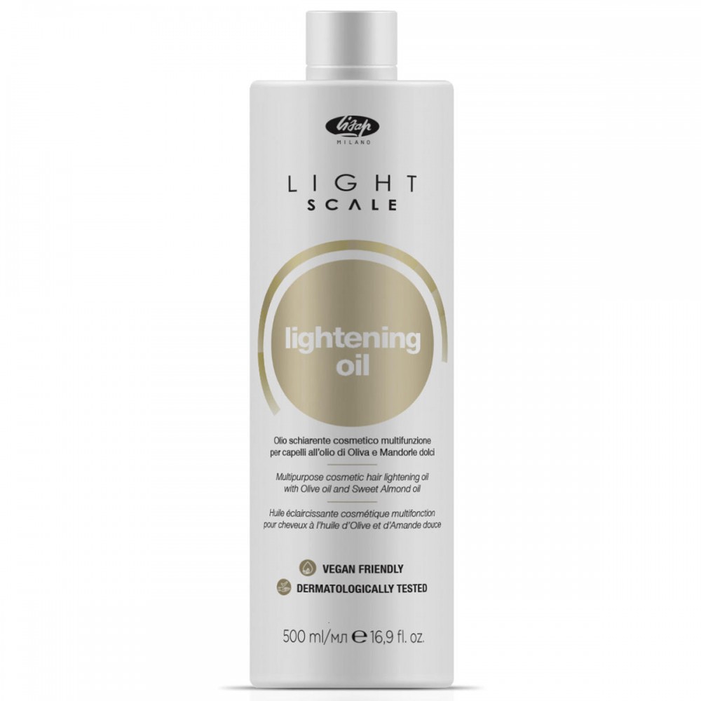 Масло осветляющее Lisap Light Scale Lightening Oil, 500 мл
