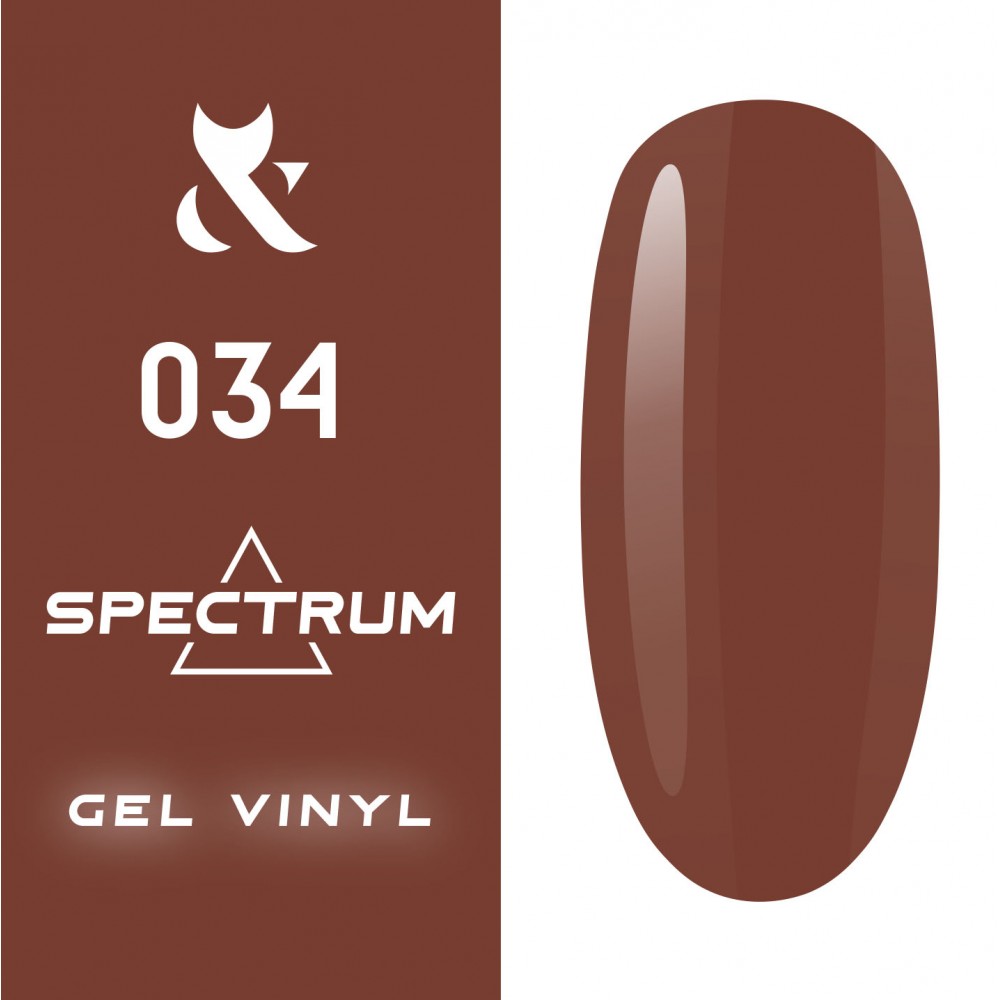 Гель-лак FOX gel-polish gold Spectrum 034, 7 мл