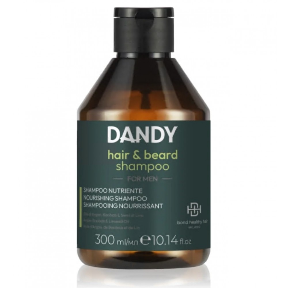 Шампунь для волосся та бороди, Dandy hair&beard shampoo, 300 мл