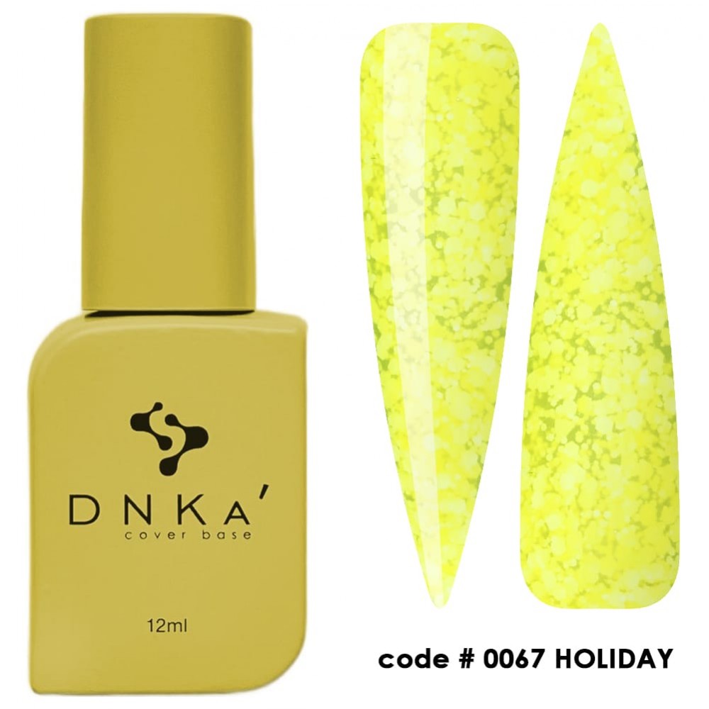 Камуфлирующая база DNKa Cover Base, 12 ml #0067 Holiday