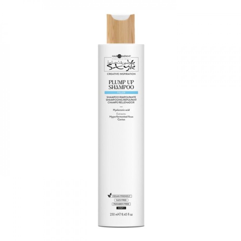 Шампунь з гіалуроновою кислотою Plump Up Inimitable Style Hair Company, 250 мл