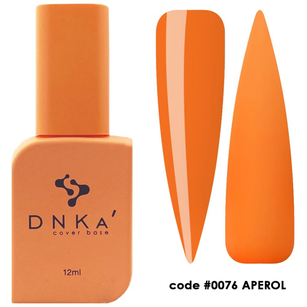 Камуфлирующая база DNKa Cover Base, 12 ml #0076 Aperol