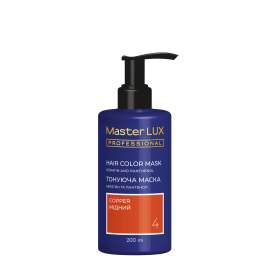 Маска тонирующая для волос Master LUX professional 4 Медный 200 мл
