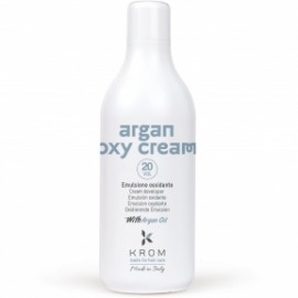 Окислительная эмульсия KROM ARGAN OXY CREAM с маслом арганы (20 vol), 1000 мл