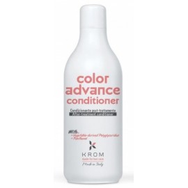 Кондиционер поддерживающий цвет волос KROM COLOR EDVANCE с растительными полиглицеридами, 1000 мл