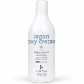 Окислительная эмульсия KROM ARGAN OXY CREAM с маслом арганы (20 vol), 1000 мл