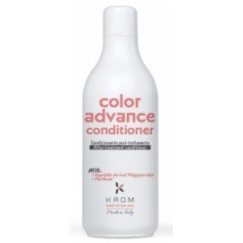 Кондиционер поддерживающий цвет волос KROM COLOR EDVANCE с растительными полиглицеридами, 1000 мл