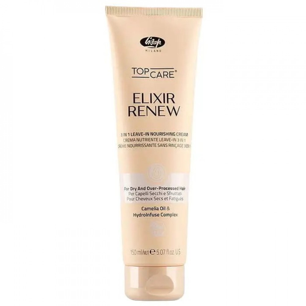 Незмивний крем 3-в-1 Lisap Elixir Renew Nourishing Cream, 150 мл