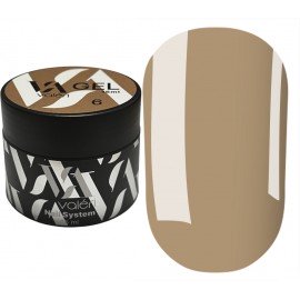 Гель для моделирования Valeri Builder Gel 006, 15 мл (Cacao)