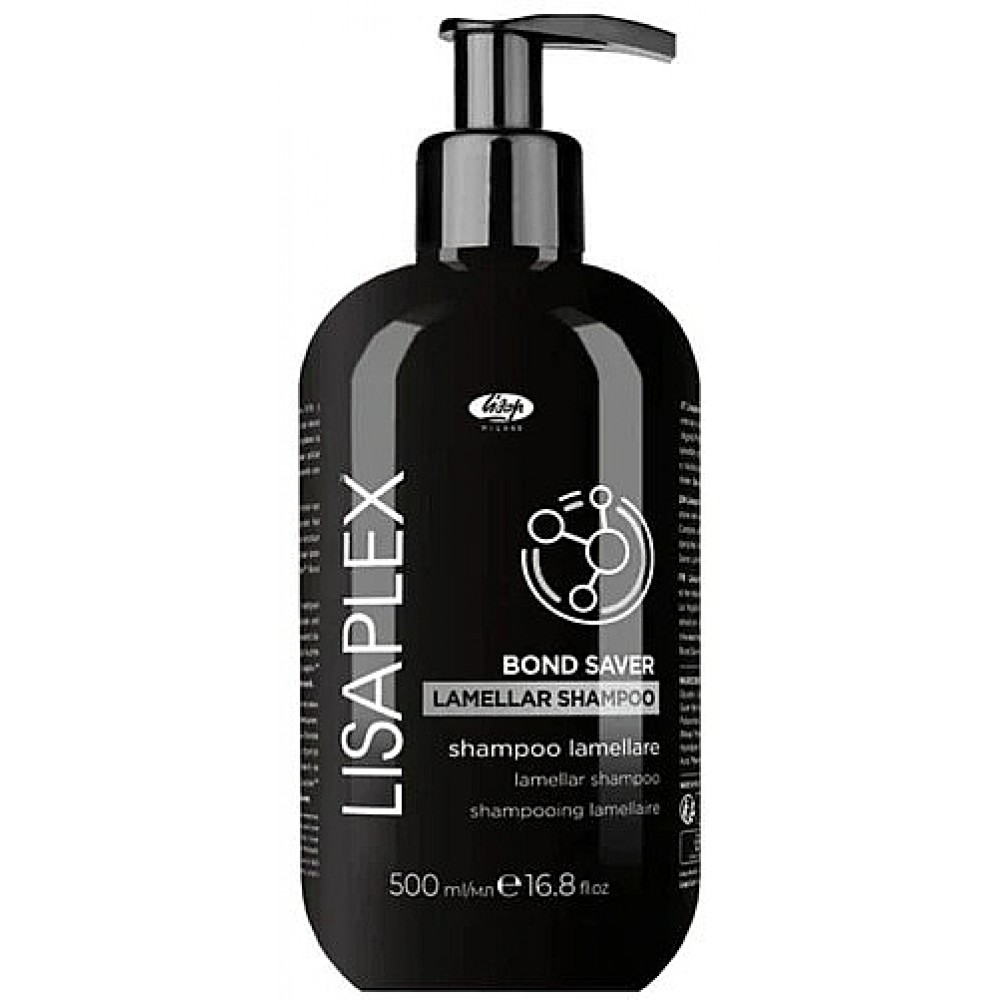 Ламелярный шампунь Lisaplex Bond Saver lamellar shampoo, 500 мл