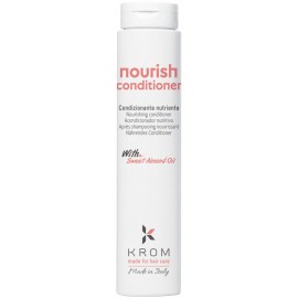 Питательный кондиционер для волос KROM NOURISH с экстрактом сладкого миндаля, 250 мл