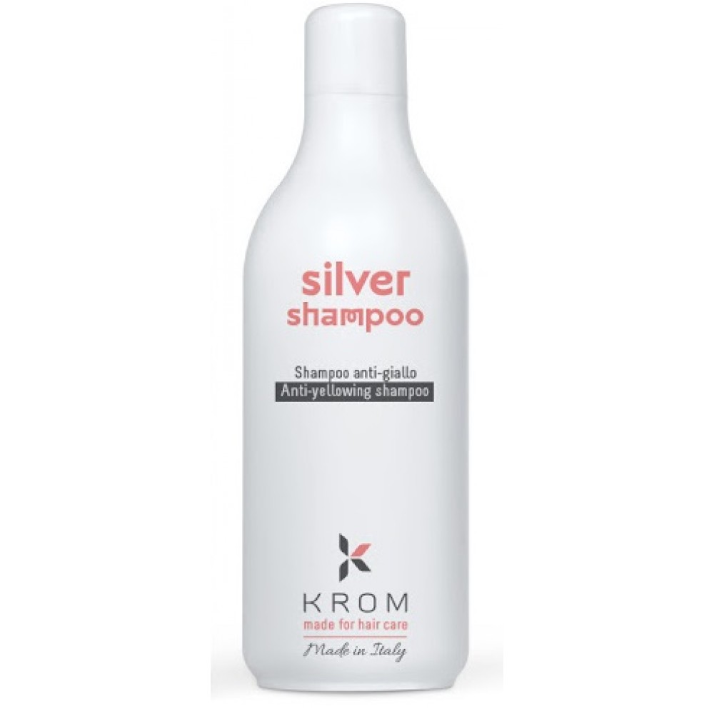 Шампунь против желтизны KROM SILVER, 1000 мл