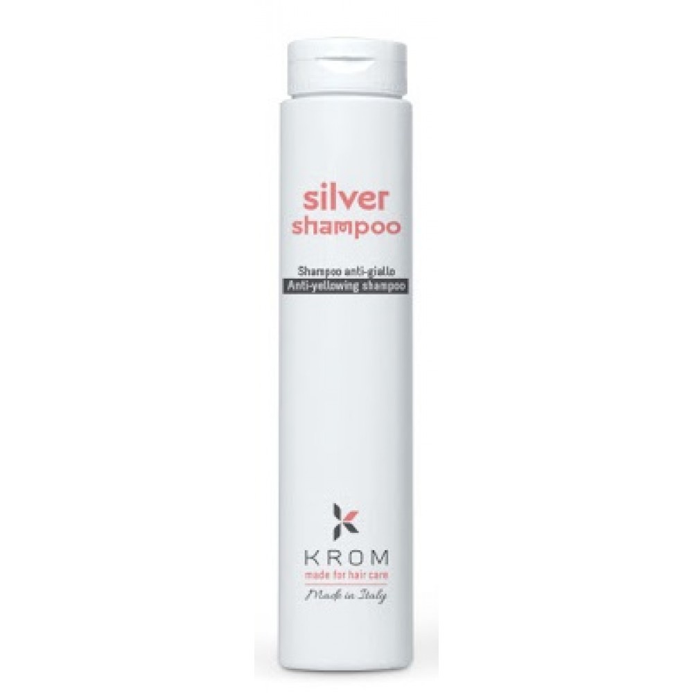 Шампунь против желтизны KROM SILVER, 250 мл