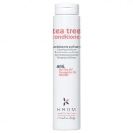 Кондиционер очищающий для волос KROM TEA TREE с маслом чайного дерева, маслом эвкалипта и ментолом, 250 мл