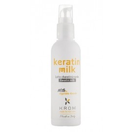 Молочко кератиновое с растительным кератином KROM KERATINE MILK, 100 мл
