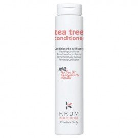Кондиционер очищающий для волос KROM TEA TREE с маслом чайного дерева, маслом эвкалипта и ментолом, 250 мл