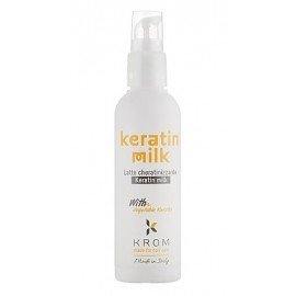 Молочко кератиновое с растительным кератином KROM KERATINE MILK, 100 мл