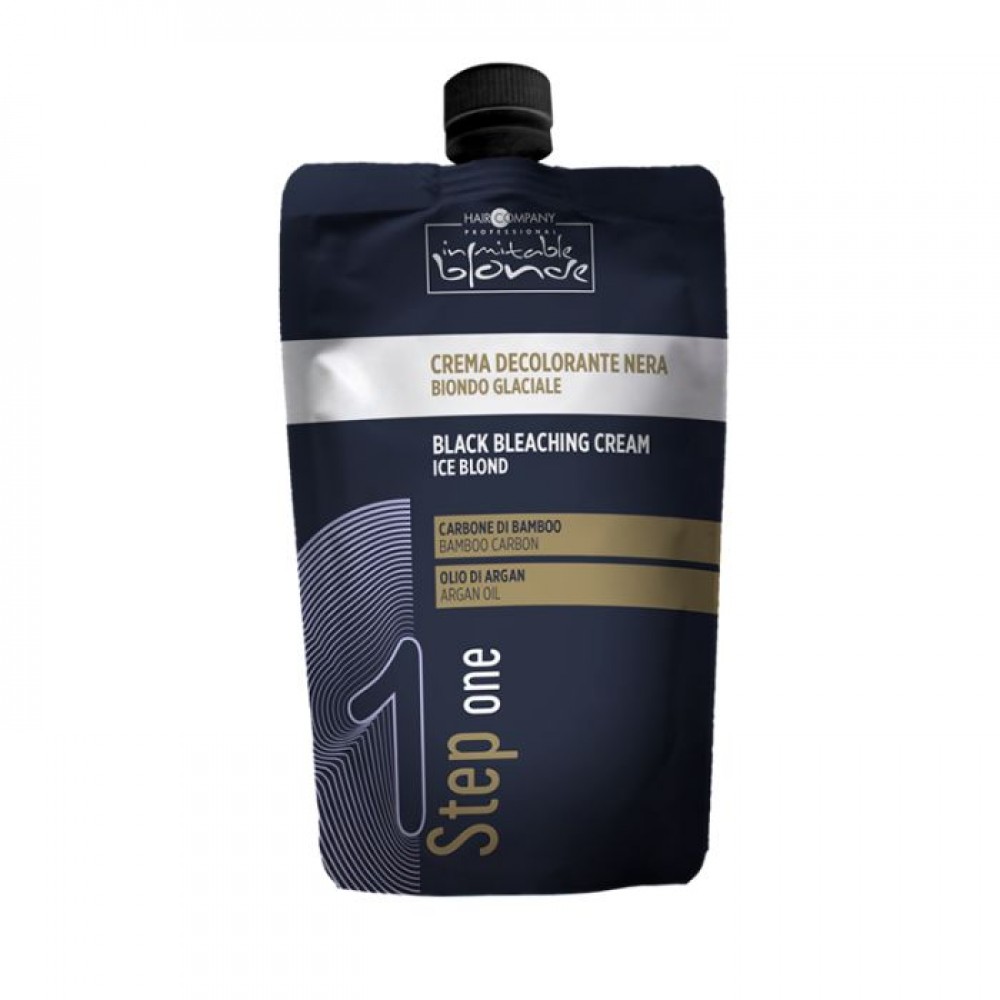 Чорний знебарвлюючий крем Крижаний блонд Inimitable Blonde Hair Company, 300 мл