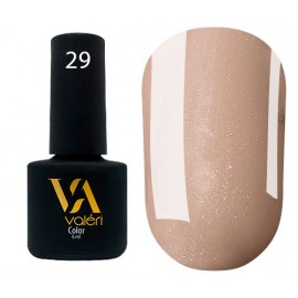 Гель-лак Valeri Color № 029 (кофе с молоком, микроблеск), 6 мл