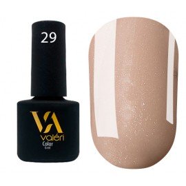 Гель-лак Valeri Color № 029 (кофе с молоком, микроблеск), 6 мл