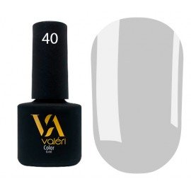 Гель-лак Valeri Color № 040 (димчастий, емаль), 6 мл