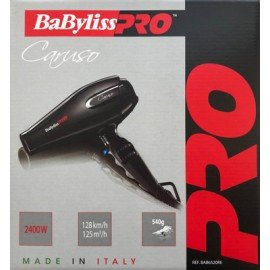 Фен Babyliss PRO Caruso черный BAB6520RE