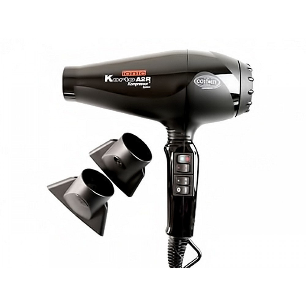 Профессиональный фен Coifin Korto с ионизацией B2R чёрный 2200-2400W